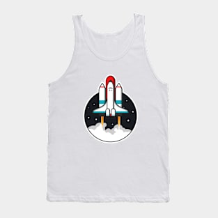 Rocket Launch Astronaut Tank Top